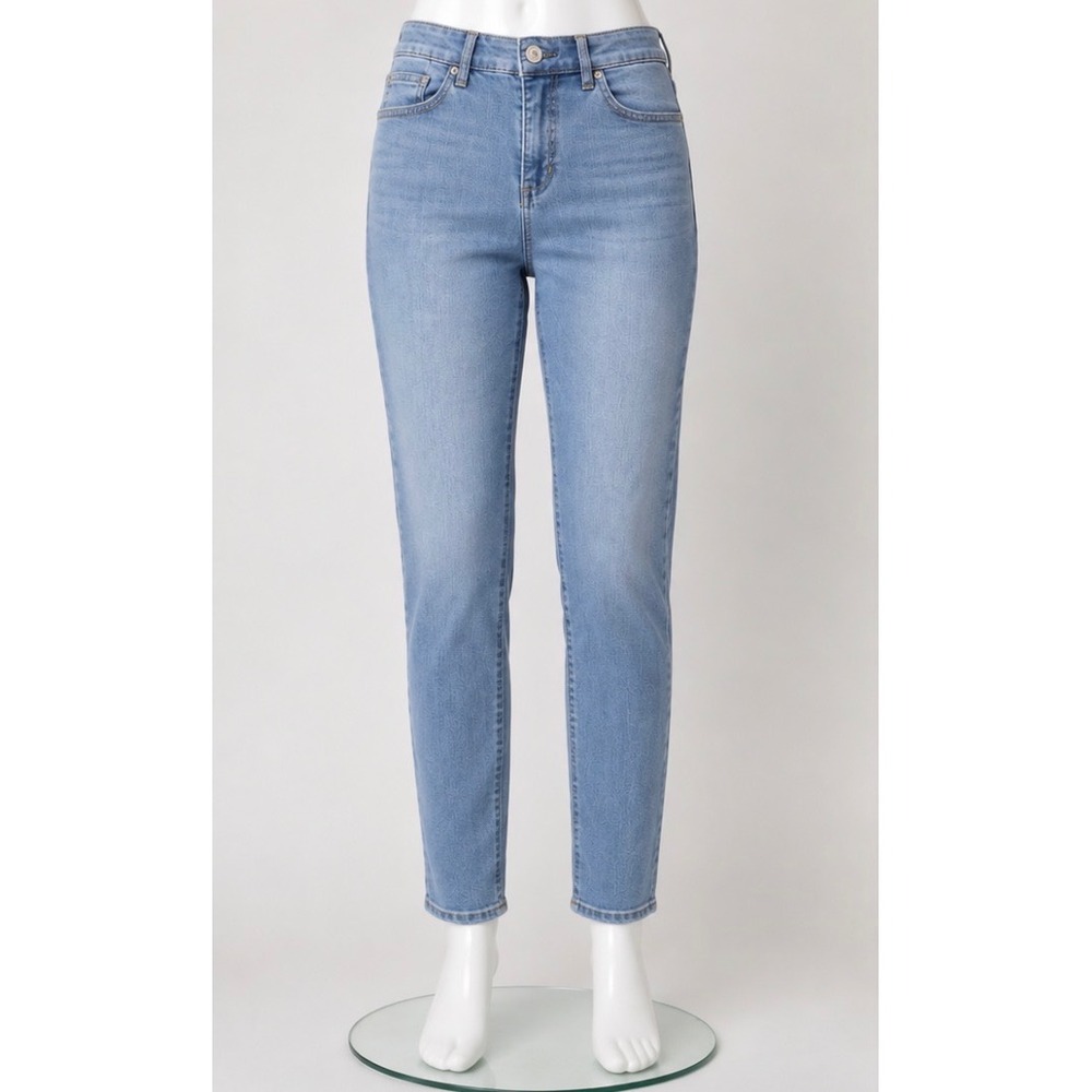 Vintage America Blues Weekend Crop Jeans Light Wash Straight Leg Size 10/30